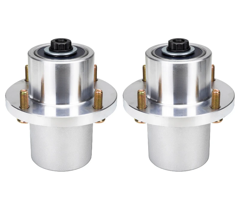 

2 шт. 125981 605380 шпиндель лезвия газонокосилки в сборе, совместимый с косилкой Hustler Fastrak SDX Raptor SDX 48 дюймов, 54 дюйма, 60 дюймов