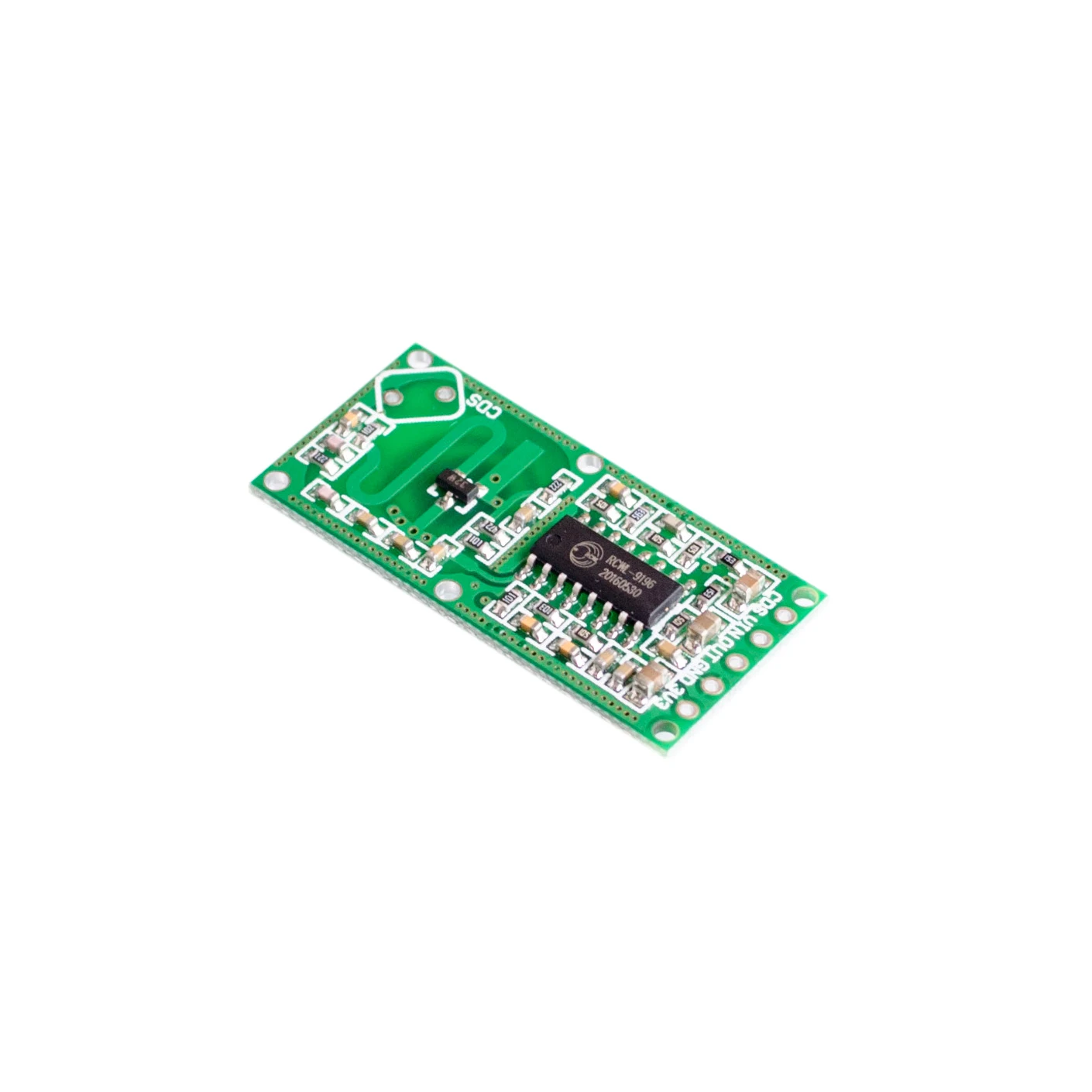 Módulo de sensor de radar de microondas, interruptor de inducción de cuerpo humano, sensor inteligente, 5 piezas, RCWL-0516