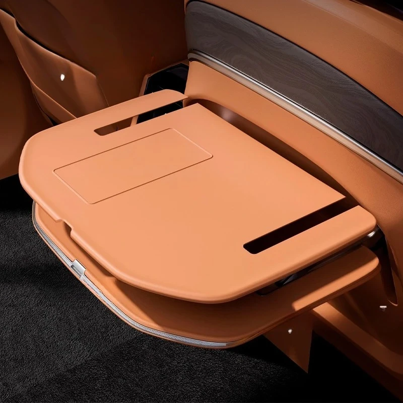 For ZEEKR 9X 2025 2026 Silicone Seat Cushion Middle Row Small Table Anti-slip Pad Protector Interior Accessories