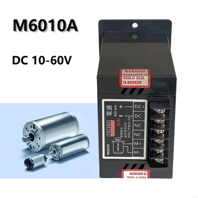 CORA Lightweight Motor Speed Regulator DC12~60V Brushed Motor Stepless Speed Control Electronic Control Switching Button