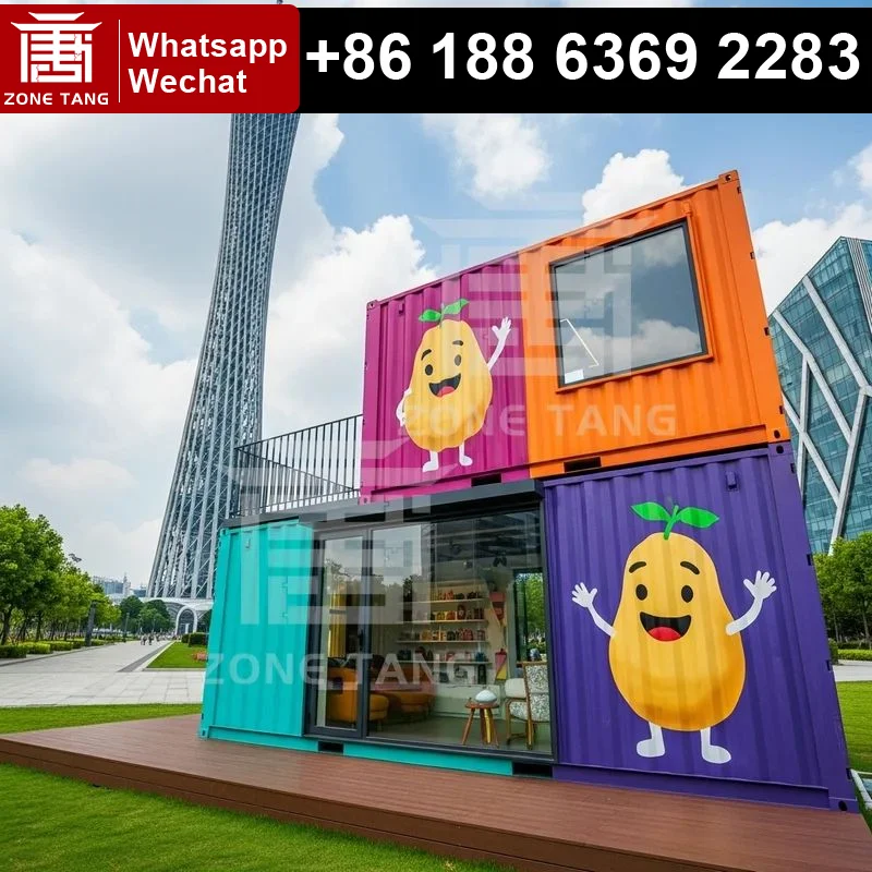 

Easy To Modify Flexibly Combinable Resort Area 2 Story Container House Comply Permit Requirements Creative Container House