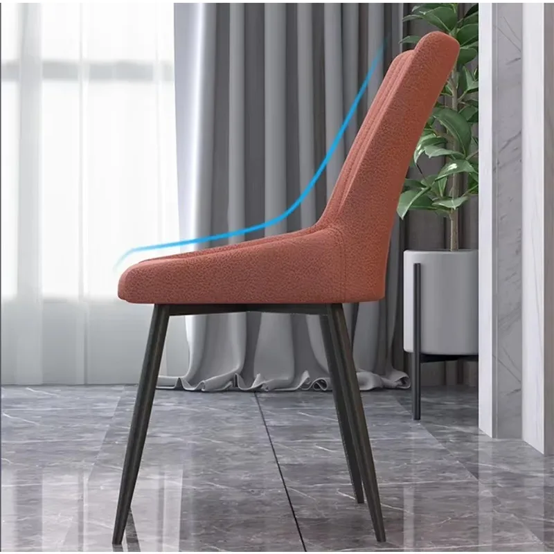 #Dining Chair Set Contemporary Minimalist for Kitchen Home Modern Style Light Luxury Seating Furniture Leisure Elegant Design