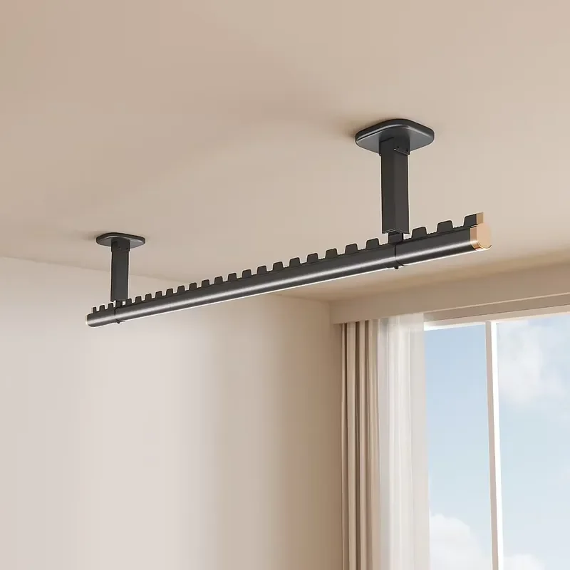 Fixed Ceiling Mounted Hanger Suspended Thickened Stable Clothes Drying Rack Household