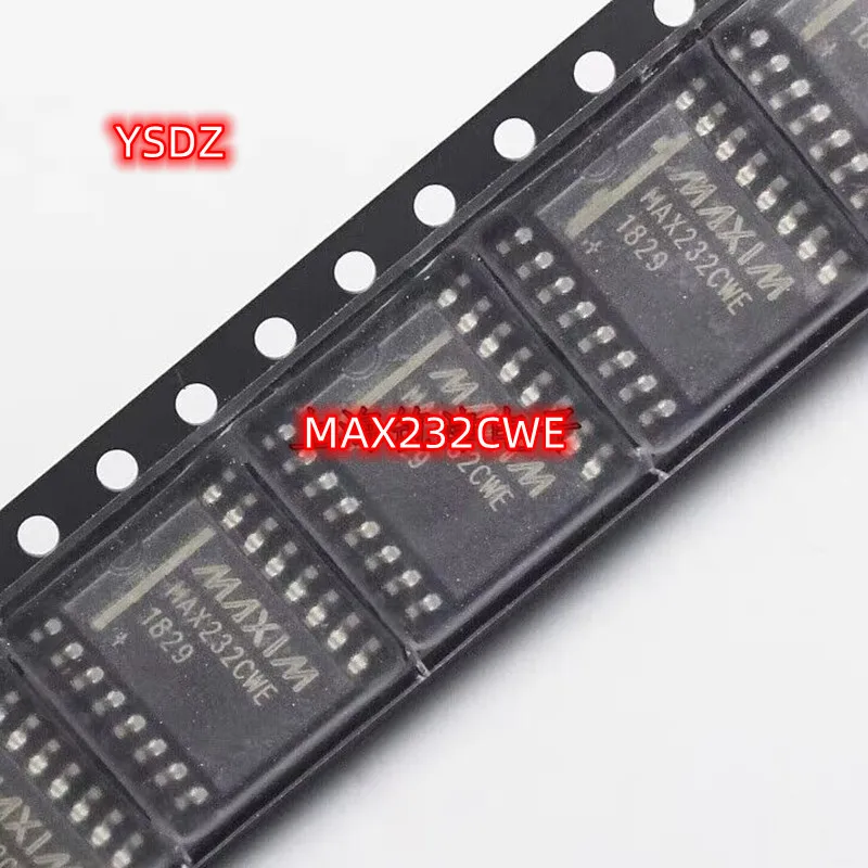 10PCS MAX232CWE MAX232 Transceiver SOP16 patch 7.2mm wide body New original IC