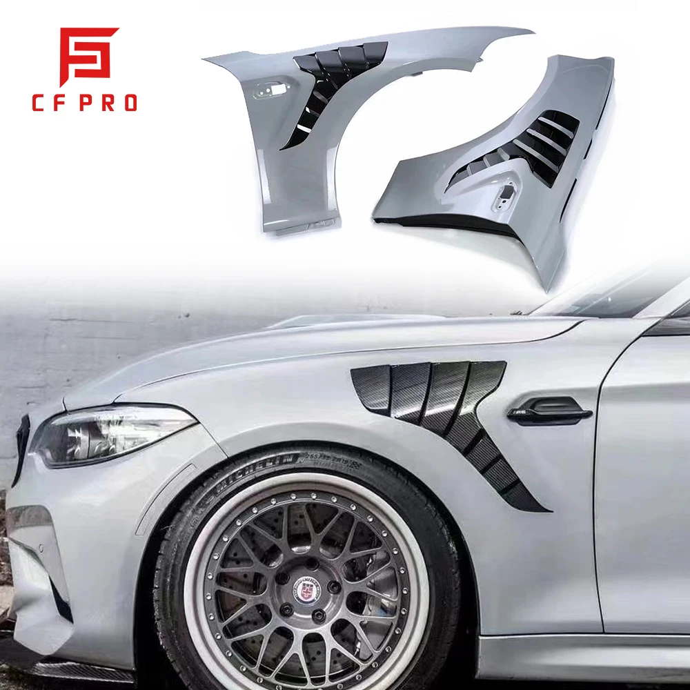 

For BMW M2 M2C F87 Carbon Fiber Car Front Side Fender Trim Decorative Car Accessories