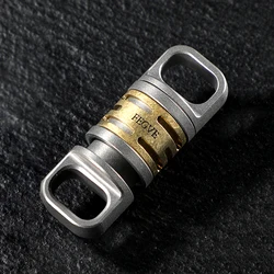 Quickdraw Keychain Luxury Titanium Spin Connection for Car Key Ring Holder Men EDC Buckle Unpacking Tool Father's Day Male Gift