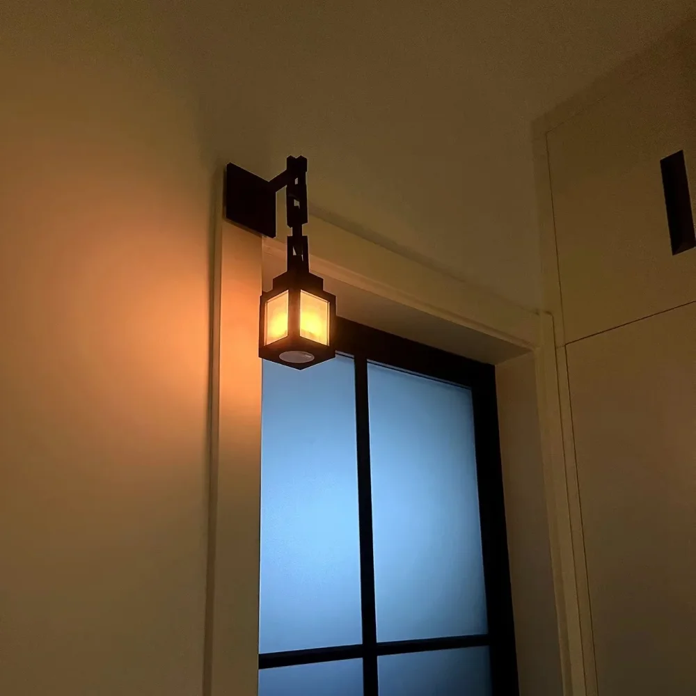 Lanterna luminosa impressa em 3D Nightlight Pixel Game Theme Ambient Home Decor Ornament Light