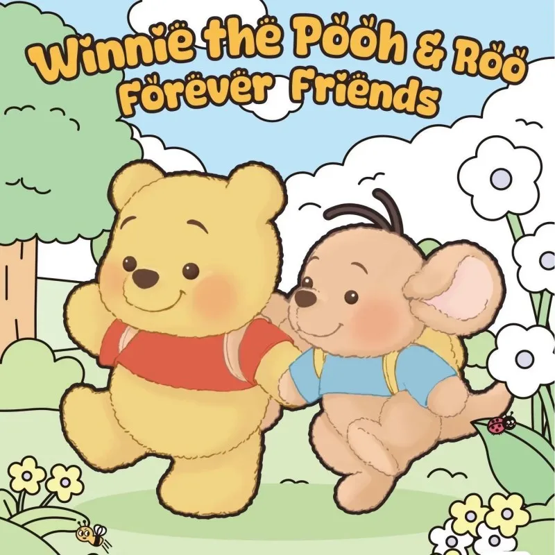 

Disney Winnie The Pooh & Roo Forever Friends Series Blind Box Pooh Mystery Box Roo Surprise Bag Pendant Keychain Decor Toy Gift
