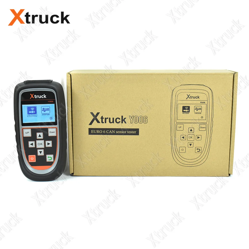 Xtruck Y006 Exhaust Temperature NOx Oxygen Sensor Detection for CAN Node Automatic Searching New upgrade Y005 Diagnostic Tool