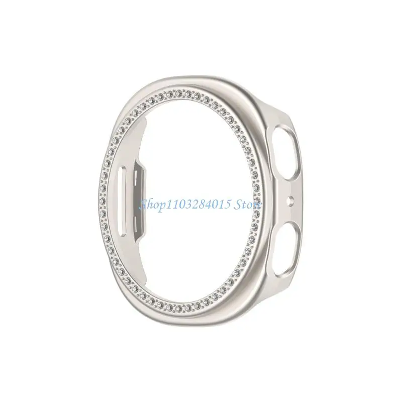 R6FF Watch Bezel Rings Cover Shell for Watch 8 44mm 40mm Frame Bumper Case Shell Scratchproof Case Easy Installation