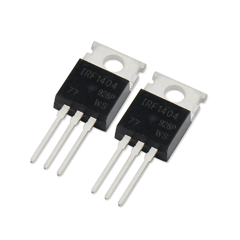 5pcs IRF1404 Transistor 1404 IRF1404PBF TO220 MOSFET MOSFT FETs 40V 202A TO-220 Field Effect Transistors Set IC