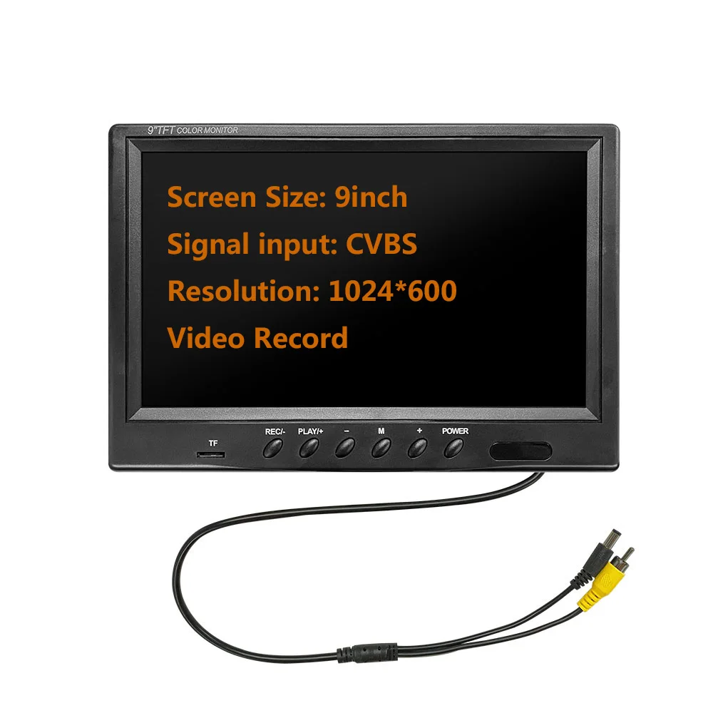 9-Inch Display Screen for Pipe Inspection Camera MAOTEWANG Drain Sewer Pipeline Industrial Endoscope System Monitor