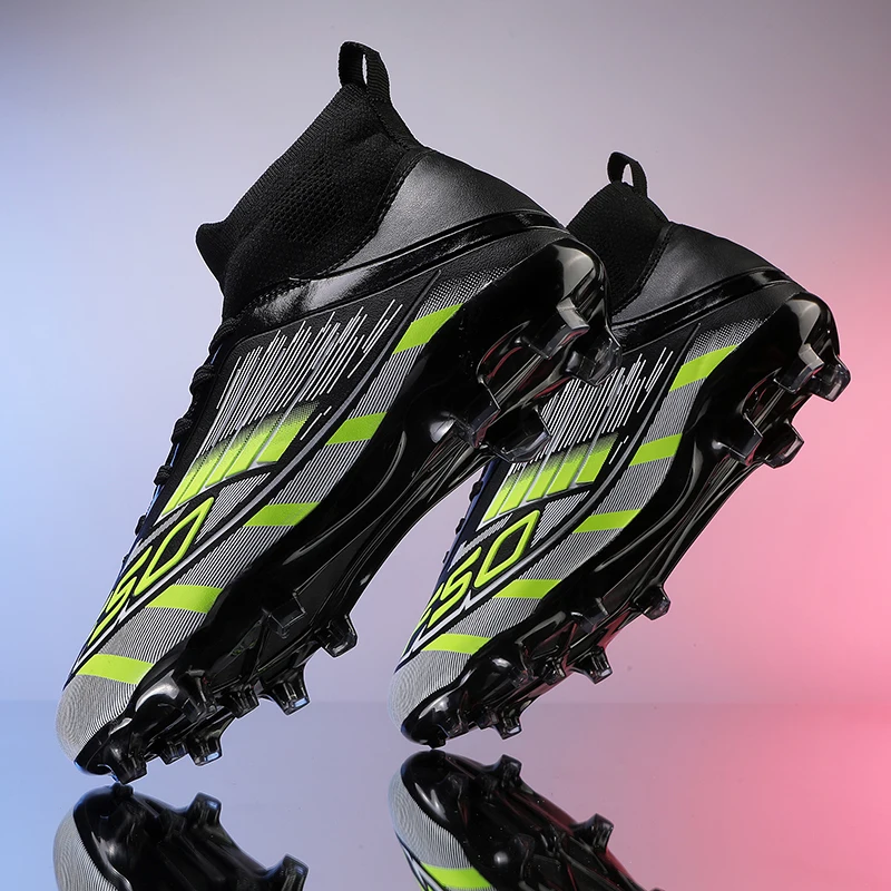 Men Resistant Football Boots Professional Original Breathable Male High Quality Soccer Shoes Ultralight  Outdoor Football Shoes