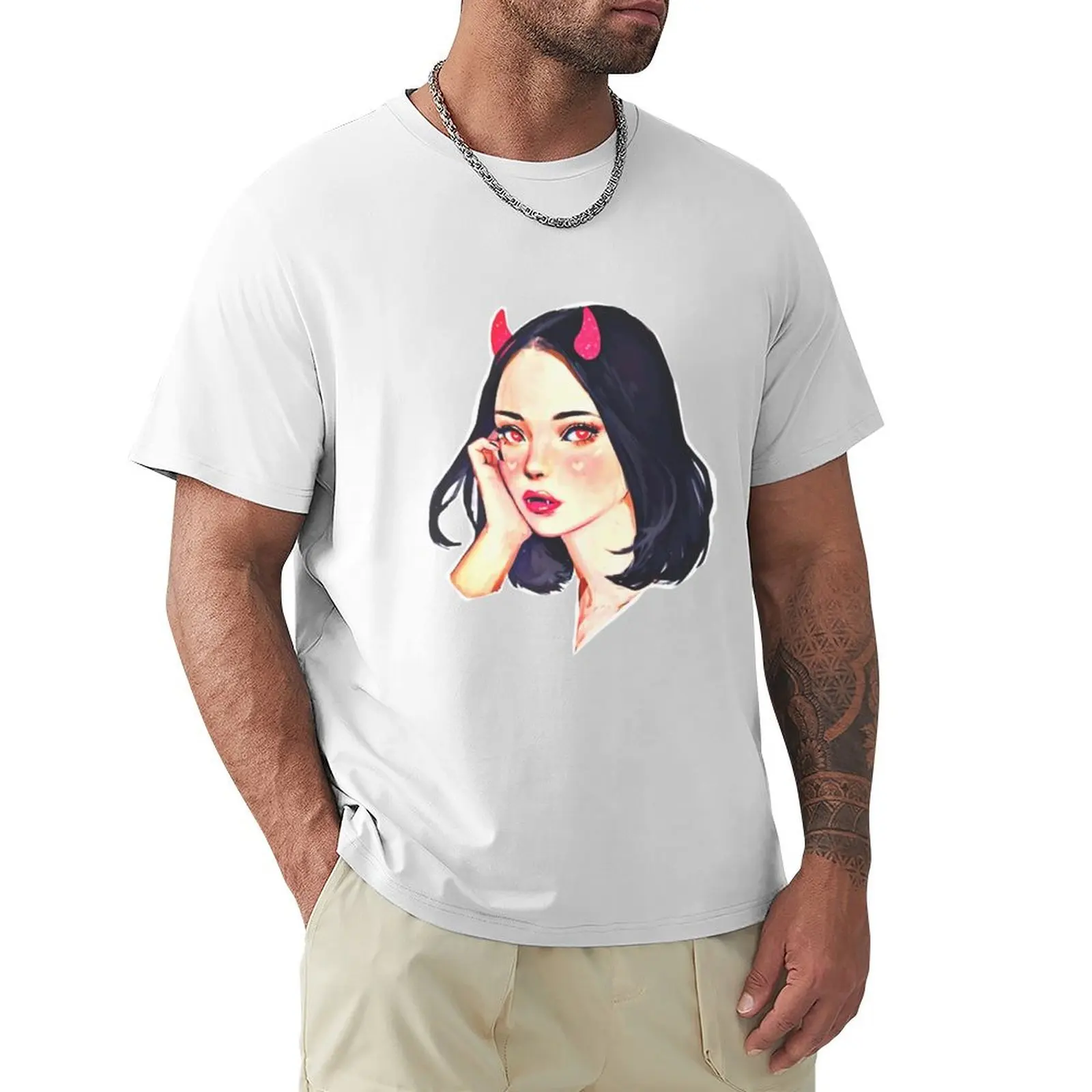 

Devil Girl T-Shirt customizeds boys whites mens cotton t shirts