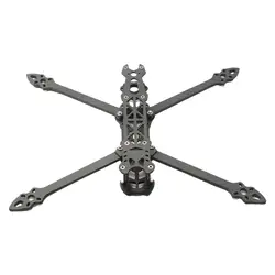 Carbon Fiber Racing Drone Frame, Modificação FPV, Quadcopter Freestyle Frame, Braço 5mm, 7