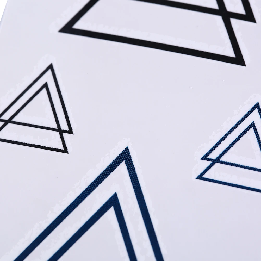 Geometric Body Paint Temporary Tattoos Triangle Tattoos Modern Style Unisex Body Tattoos Waterproof Tattoos