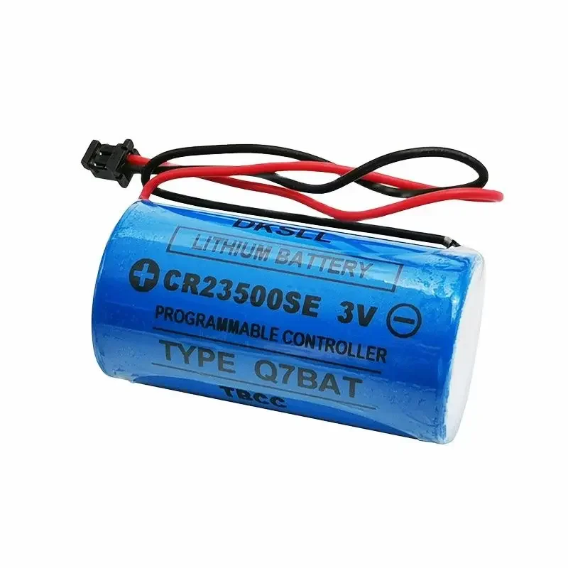 1pce CR23500SE Q7BAT 3V 5000mAh Q Series PLC Lithium Battery Pack