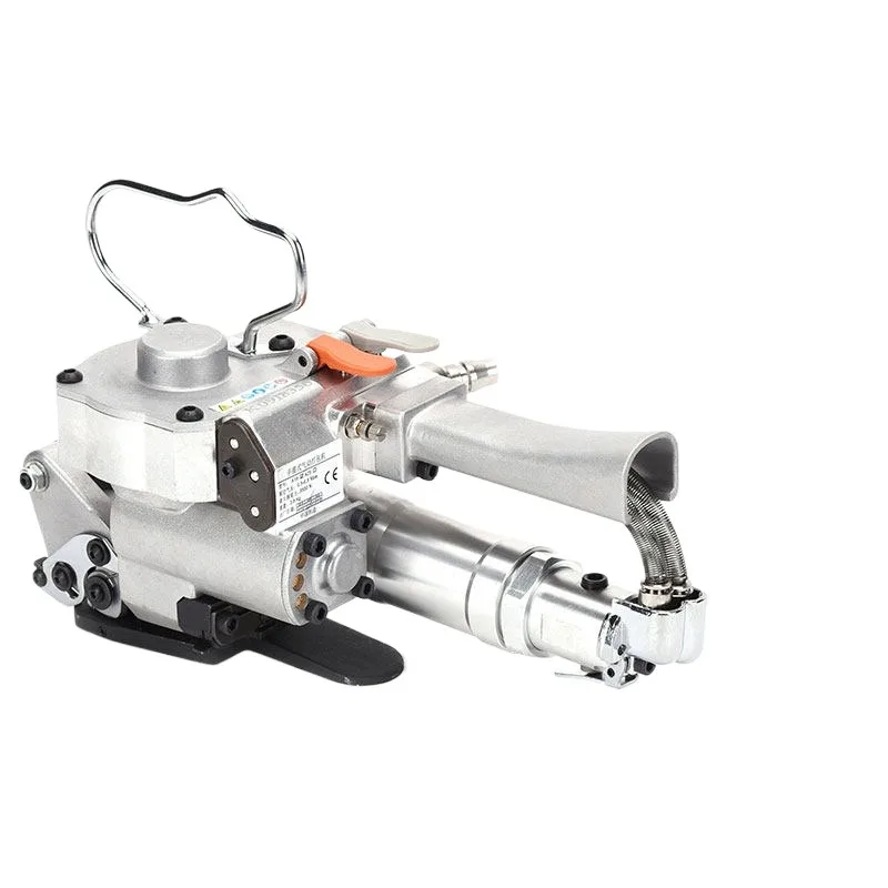 A19/25 Portable Pneumatic PET Plastic PP Polypropylene Hand Strapping Machine in Paper Wooden Industrial Box Packing