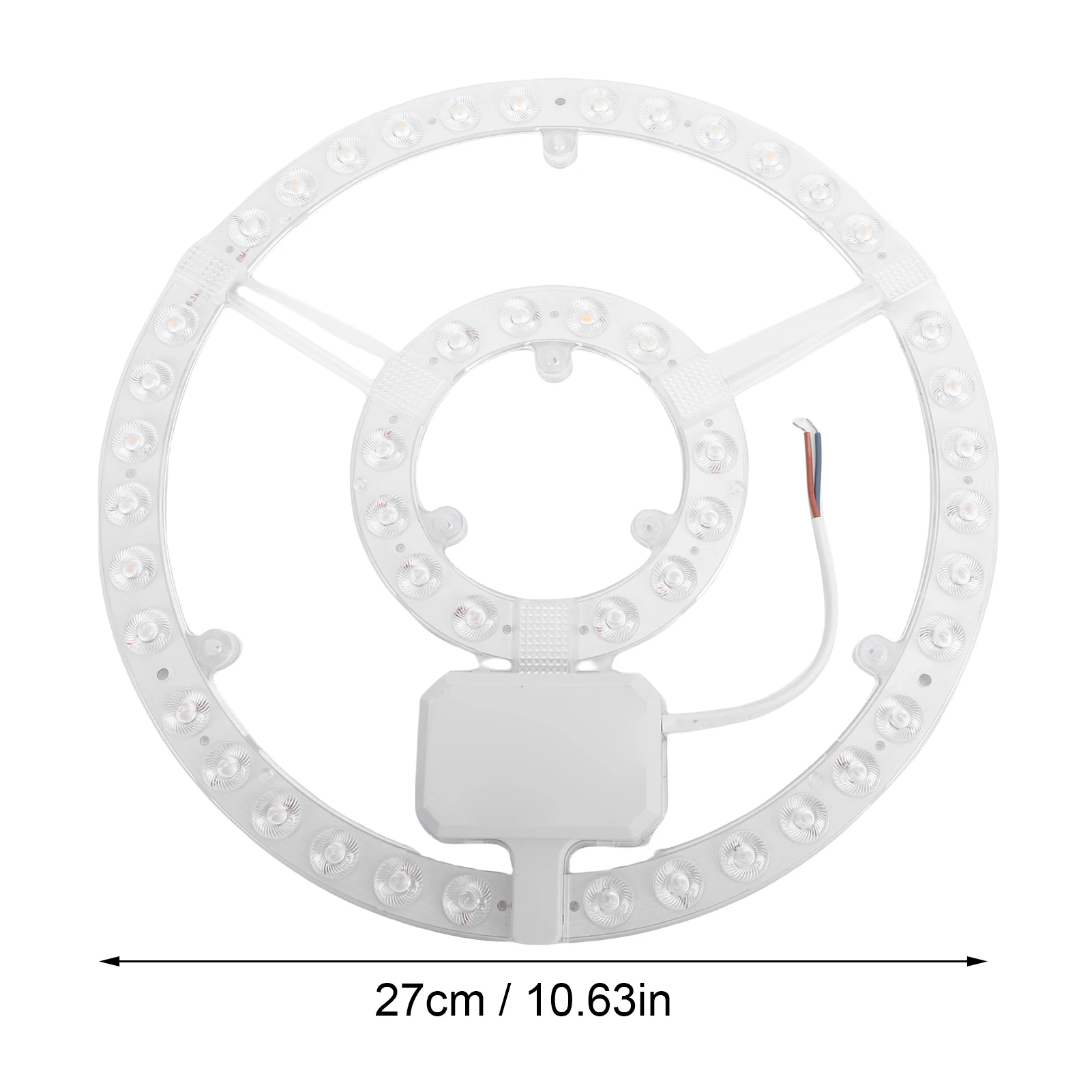 Moduł LED 48W do modernizacji oświetlenia, dwukolorowy, wymienny panel do lamp sufitowych, do salonu, sypialni, okrągły
