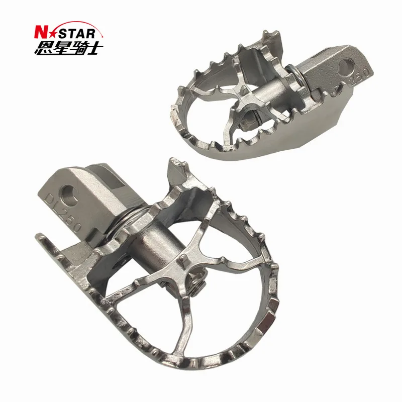 

Suitable for knight DL250/GW250 stainless steel rotary pedal motorcycle accessories