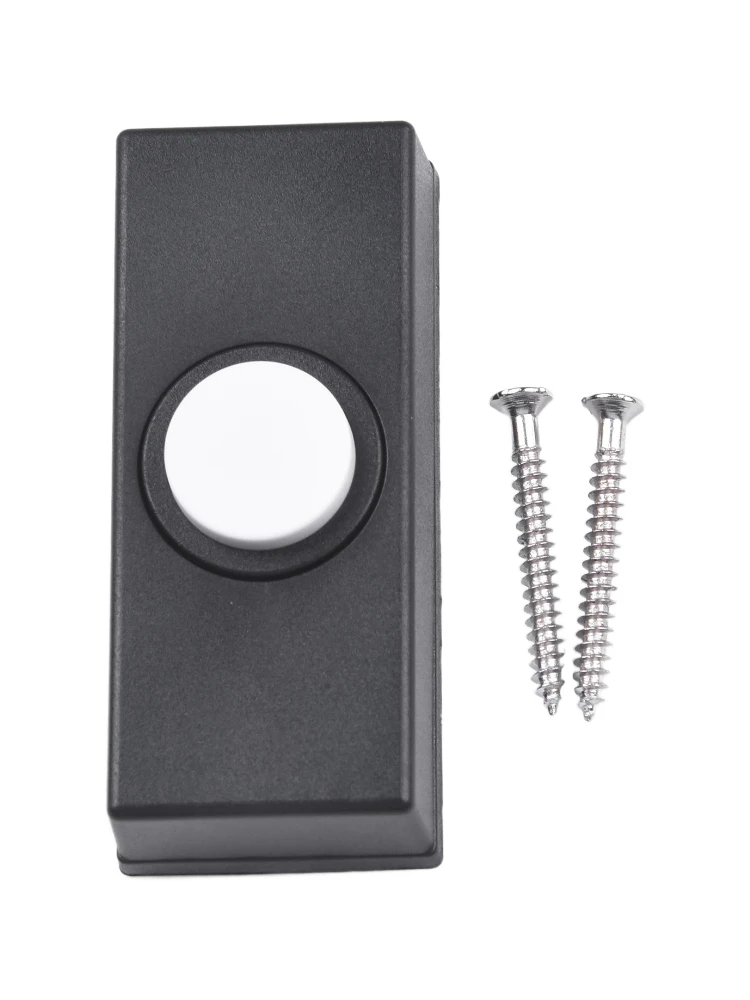 Door Bell Chime Black Door Bell Home Entry Office Entry Long-lasting Performance Reliable Performance Replacement Doorbell