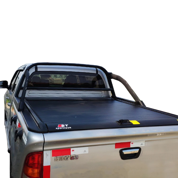 Express Air Transport Automatic Rolling Aluminum Alloy Tonneau Cover Truck Bed Cover Roller Shutter Cover For Foton Tunland