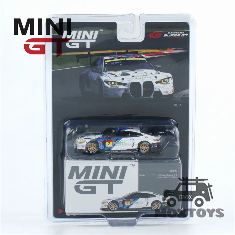 

MINI GT 1:64 M4 GT3 #7 Studie литая модель автомобиля