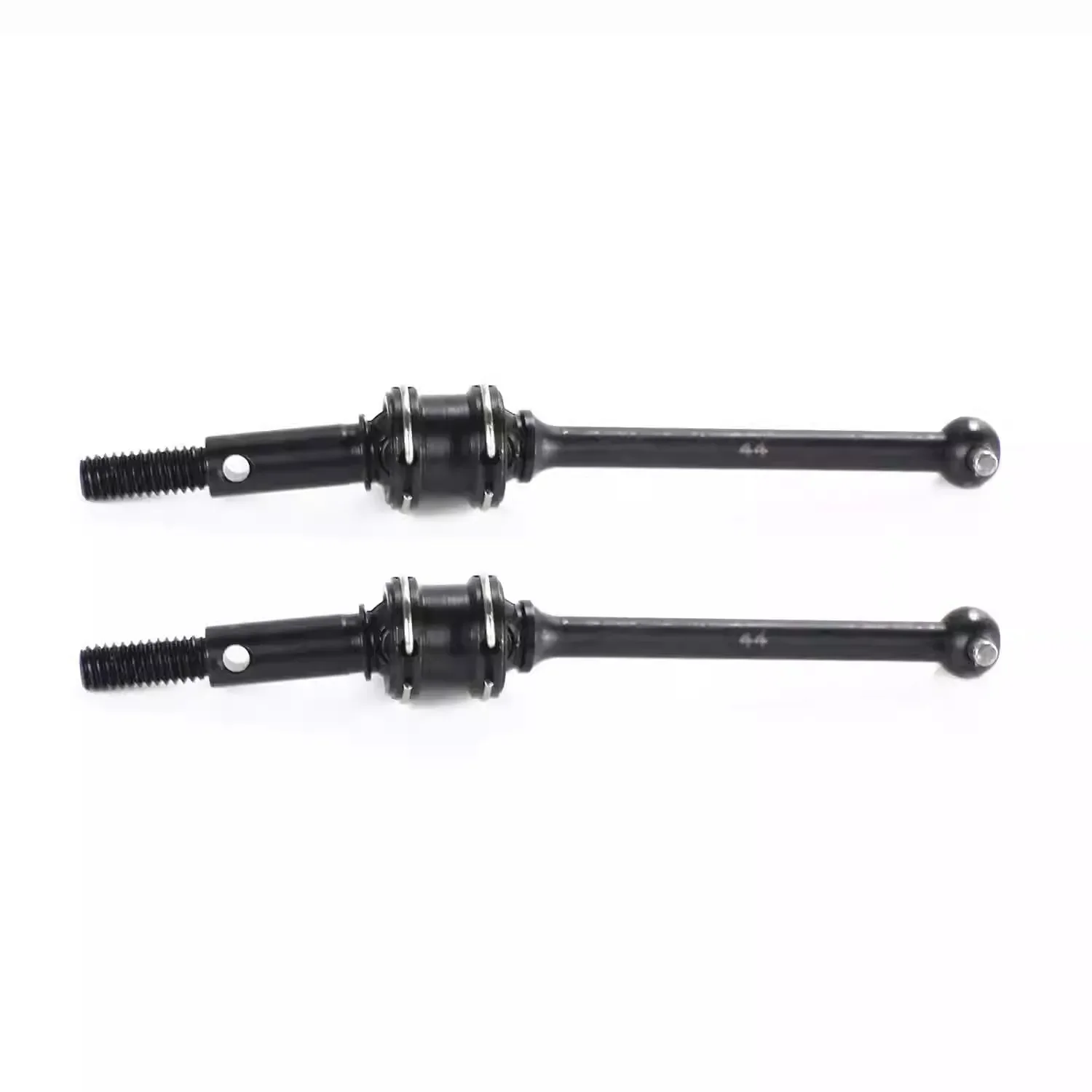 2pcs Metal Joint Shaft Drive Shaft CVD Driveshaft 44mm for Tamiya TT-02 TYPE-S TA05 TA06 TB05 TRF420 TRF417 RC Car Upgrade Parts