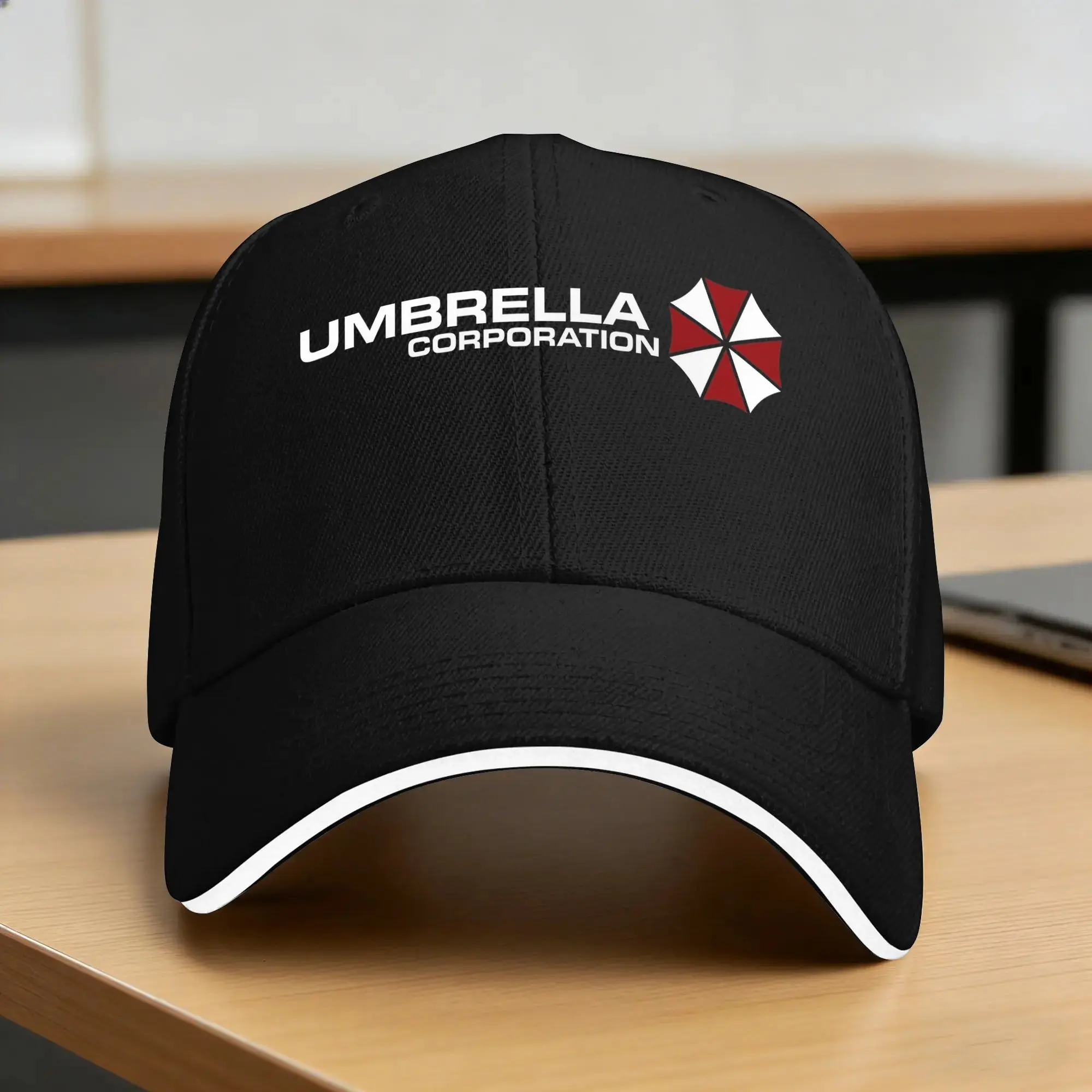 Umbrella Corporation Resident Evil STARS Raccoon Baseball Cap Men Women Trucker Hat Sun Custom Logo Kpop Rock Snapback Cap