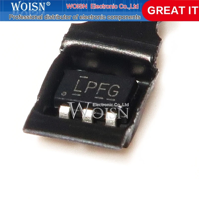 Cribado de seda LP2985-33DBVR: LPF beginning SOT-23-5