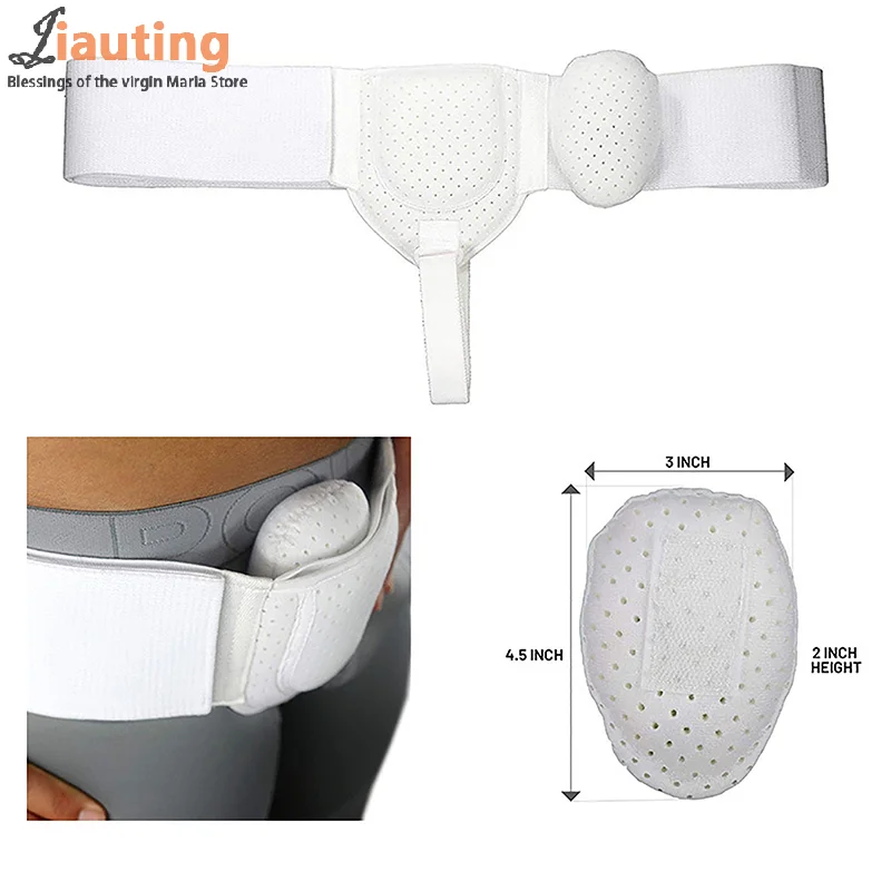 Hernia Belt Truss For Inguinal Sports Hernia Support Pain Relief Recovery Strap Breathable Hernia Belts