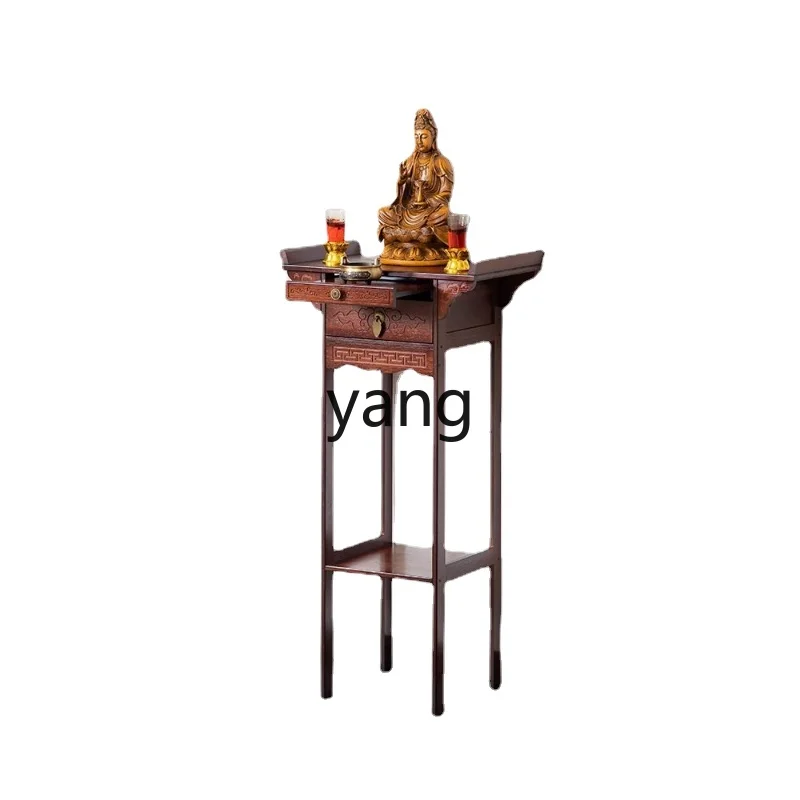 

L'm'm Buddha Statue Guan Gong Worship Table Chinese Buddha Niche Altar Buddha Shrine Economical Altar