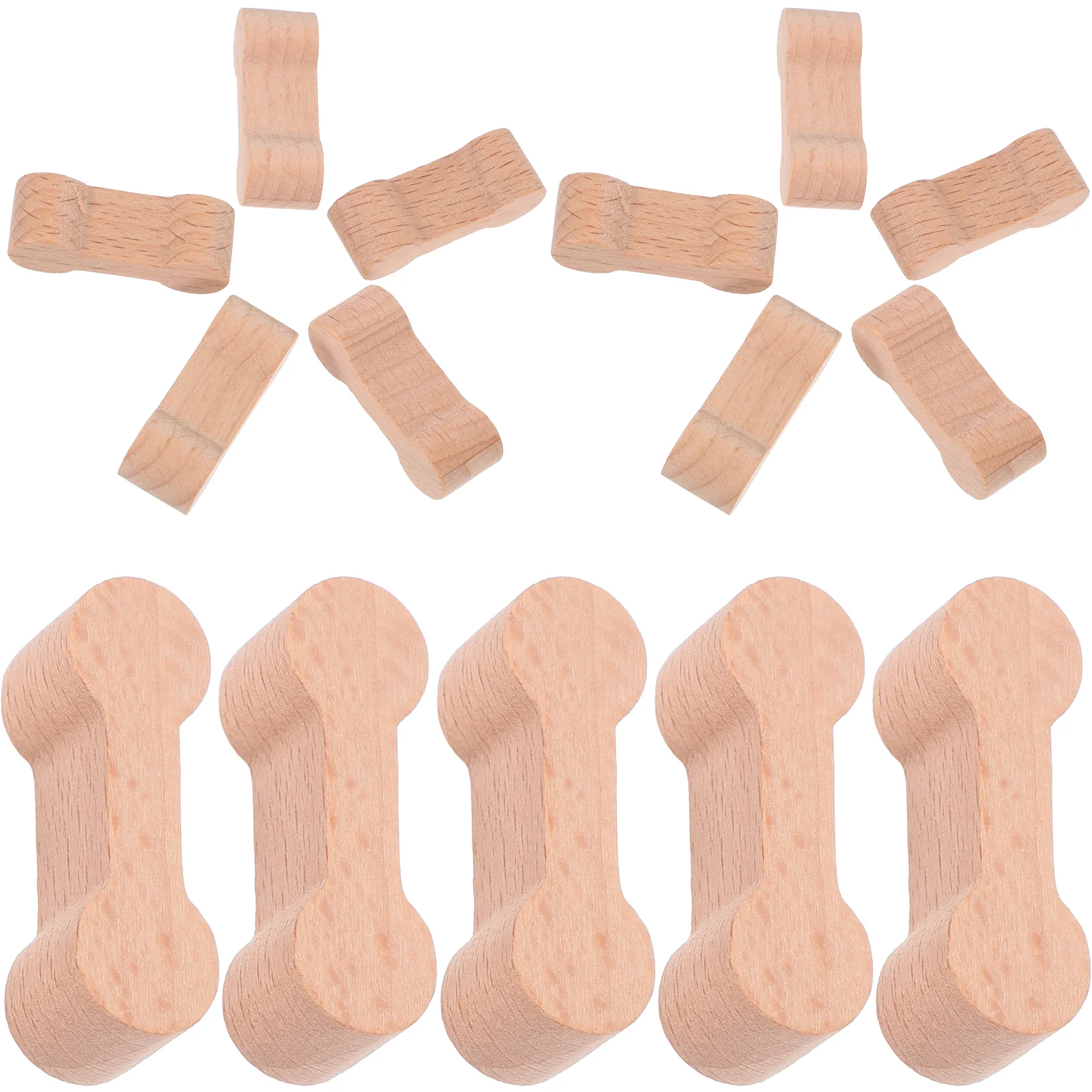 

16 Pcs Wooden Track Accessories Simulation Train Connector Railway Kids Adaptors Model For Games DIY Playing Toddler