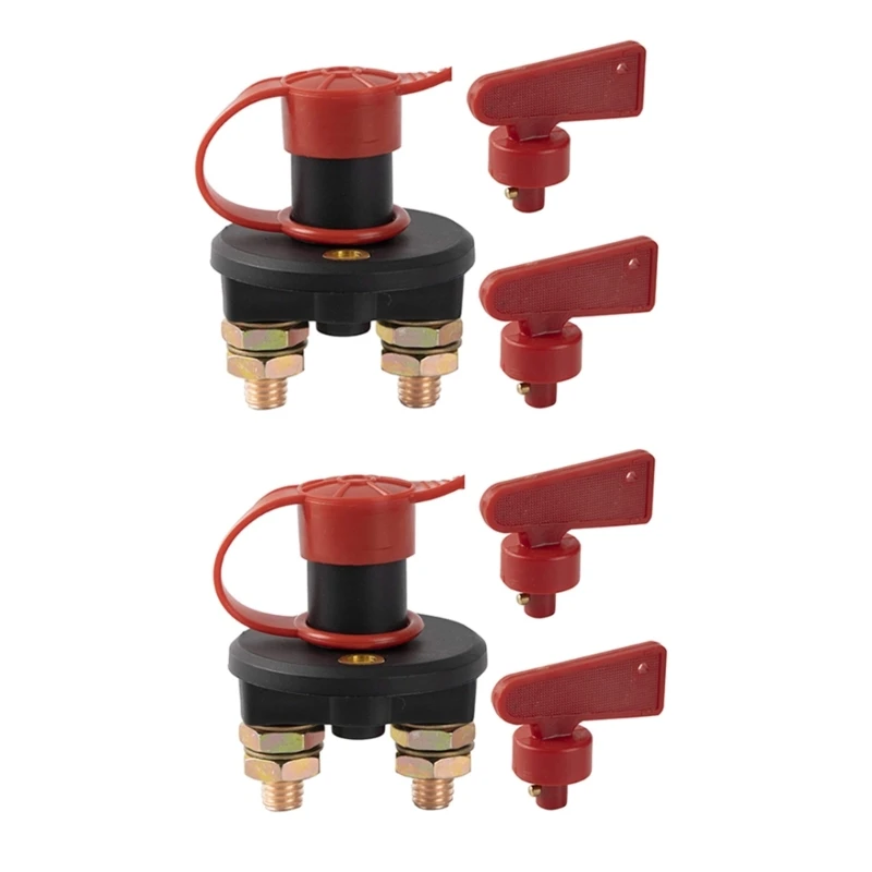 Universally 12V 24V Battery Isolator Disconnect Power Cut Offs Cut Car Boat Truck Marine 125A