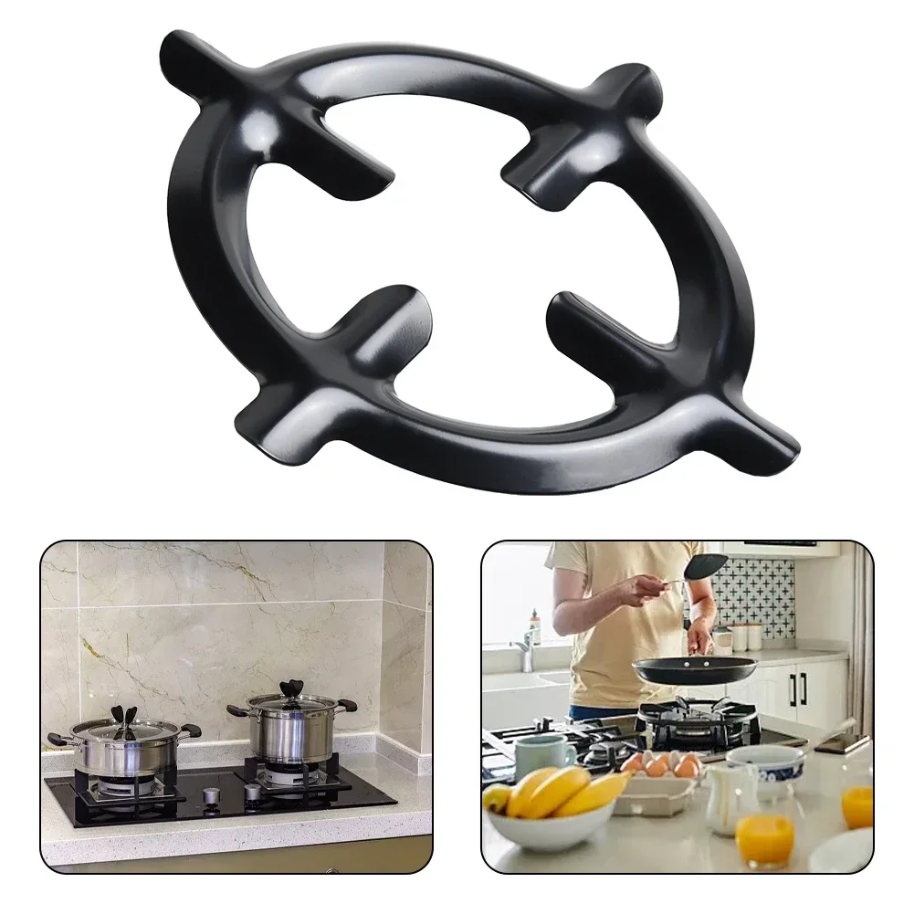 

1pc Stove Gas Ring Pot Reducer Trivet Grates Coffee Rings Stand Trivets Burner Range Grate Rack Wok Iron Cast Cooktop