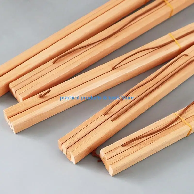 77jb aimant suspendu rouleau en bois massif mascil art d'art cintre cadre photo