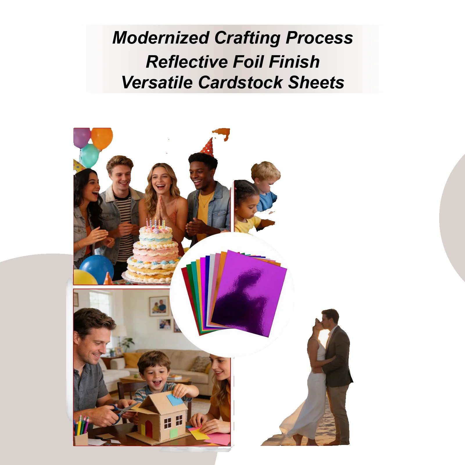 

Фольга, картонная бумага, плотная мерцающая, 250 г, 50 шт., блестящая картонная бумага для художественных проектов, скрапбукинга, свадьбы, дня рождения, вечеринки