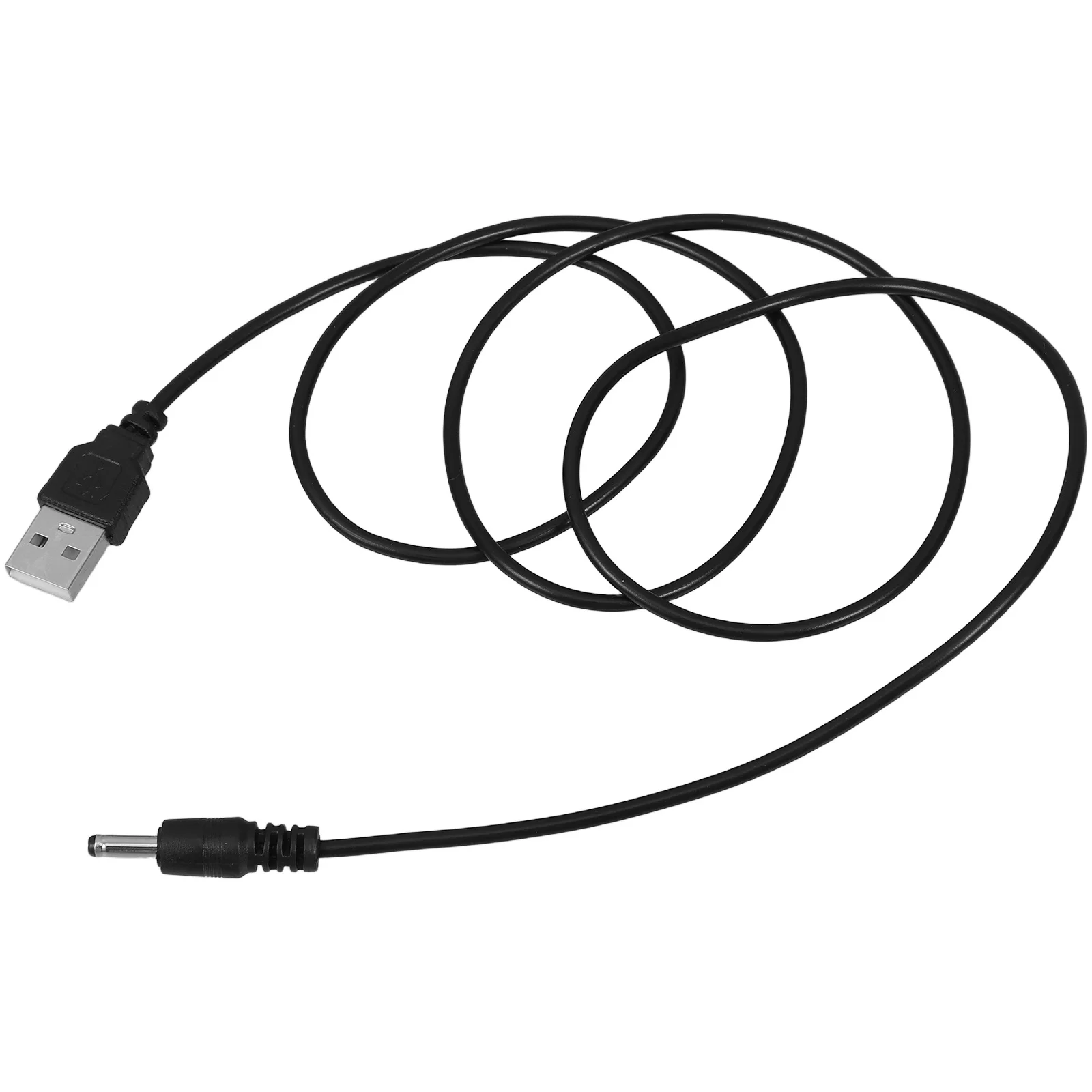 

2pcs Usb To Dc 5V Barrel Cable For Led Strip Lights Flashlight Radiators Fans Cartoon Clocks Speakers Fast Charging