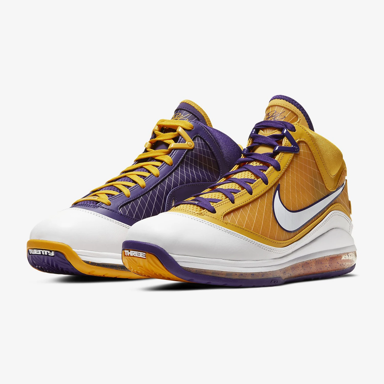 Nike Authentic Lebron 7 LBJ7 James Men's On-Court Sports Basketball Shoes CW2300-500
