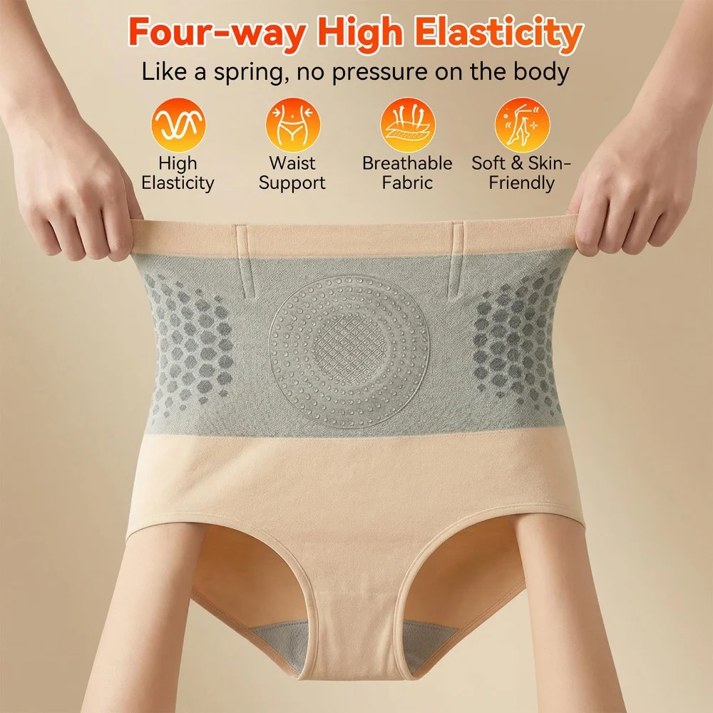 Shapewear Sculpting Shorts Seamless High-Waisted Abdominal Control Butt Lifting Non-Slip Women's Body Shaping Fat-Burn Shorts