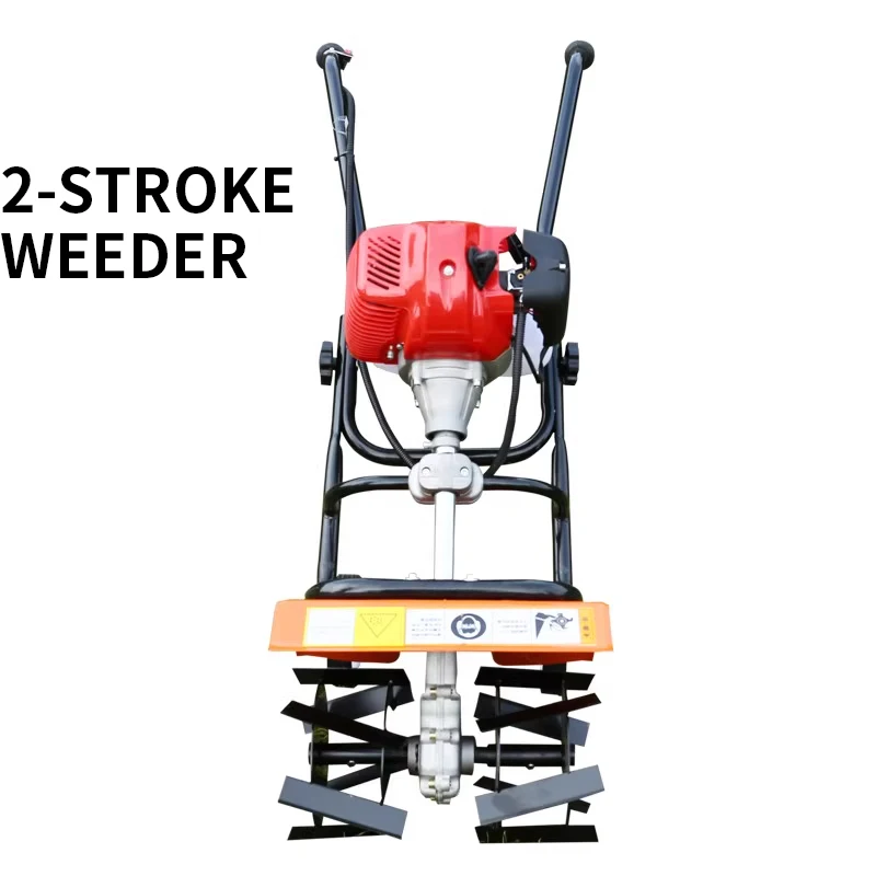 Soil Loosener Small Scale Home Orchard Cultivator Agricultural Weeder Greenhouse Tiller Rotary Hoeing Machine