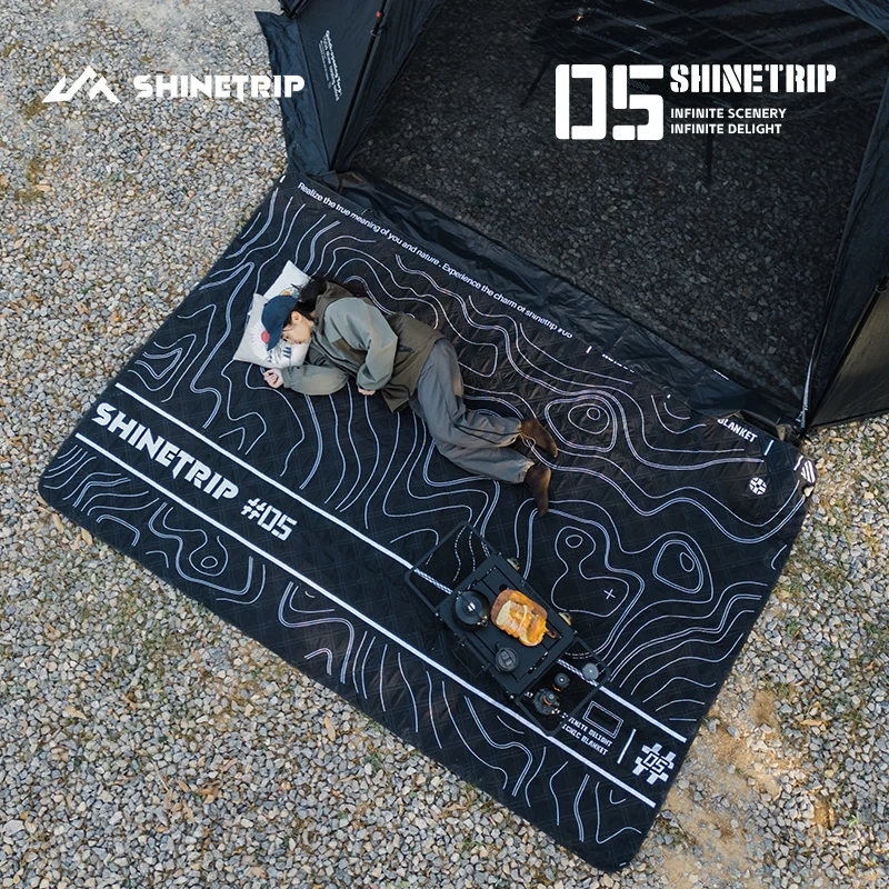 

Shinetrip Outdoor2026 Ultrasonic Aluminum Picnic Mat Moisture-proof spring mat Waterproof Park Mat