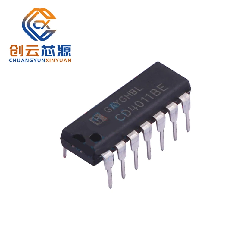 

10pcs New 100% Original CD4011BE Integrated Circuits Operational Amplifier Single Chip Microcomputer DIP-14