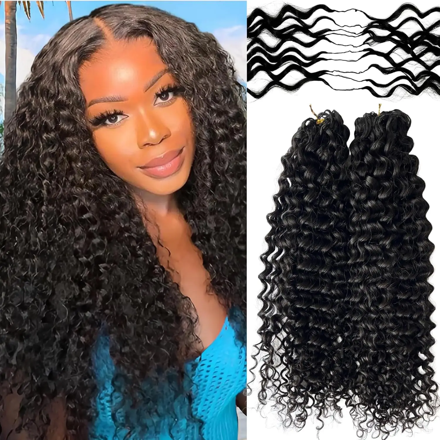 Real Human Hair Wat…