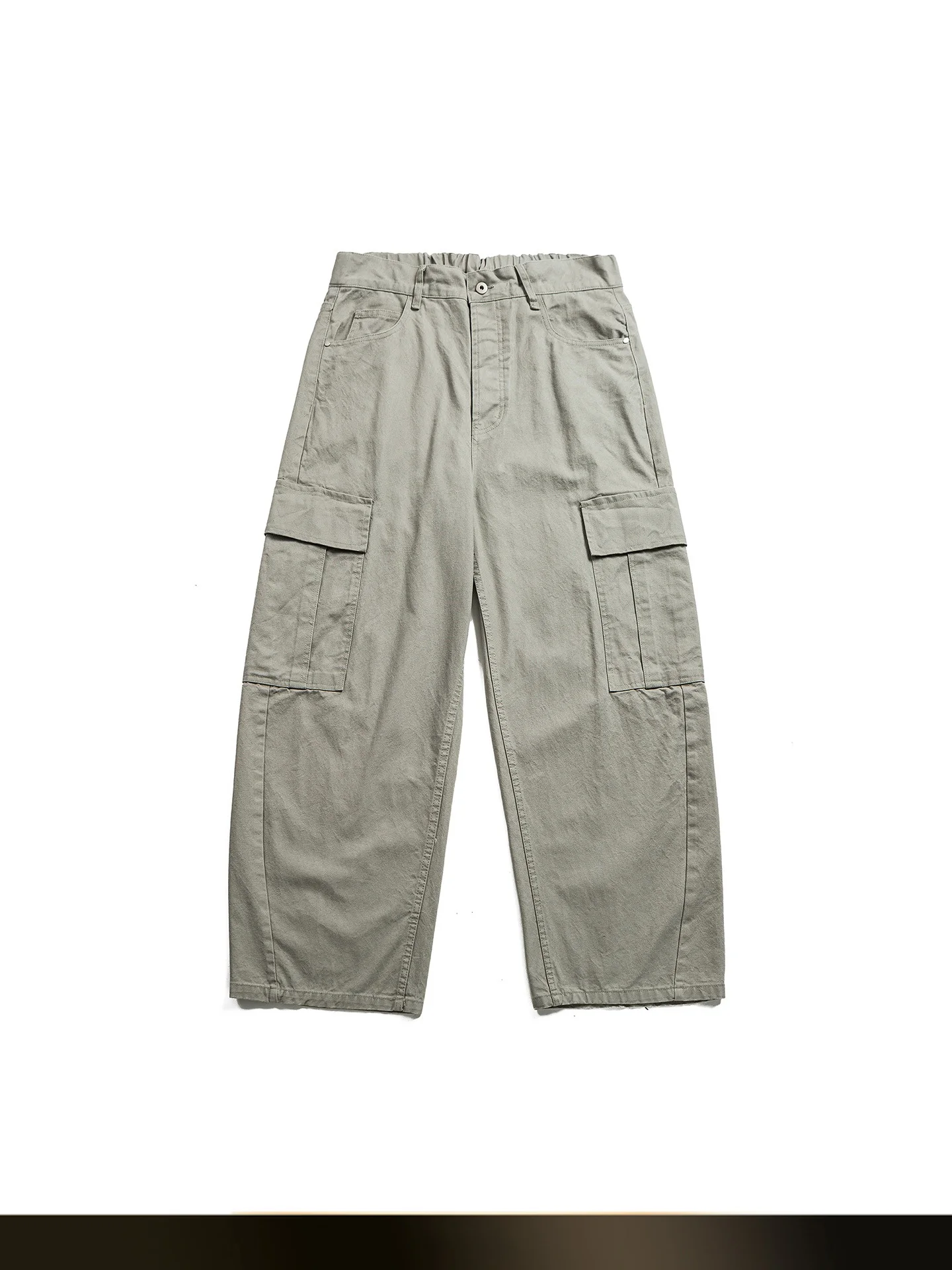 

Ретро-брюки для работы с широкими штанинами, мужские, осенние, новые, свободные, повседневные, молодежные, из смеси хлопка и полиэстера