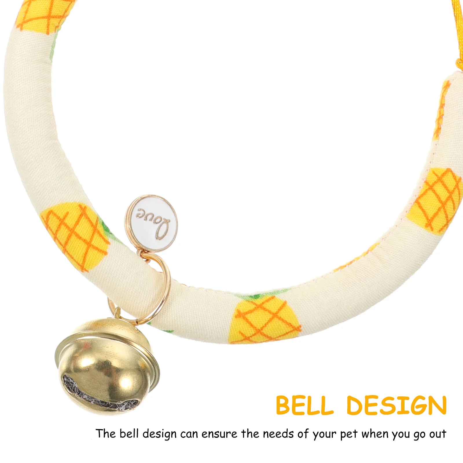 

Cat Collar with Buckle Rabbit Kitten Collars Pet Necktie Fashion Accessory Baby Adjustable