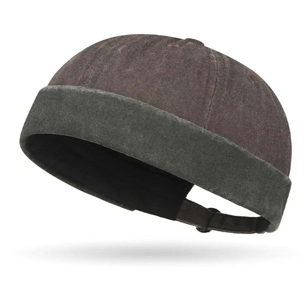 Mode Hip Hop Beanie Straße Hut Männer Schädeldecke Frauen Frühling Brimless Baggy Melone Kappe Manschette Docker Fischer Beanies Hüte