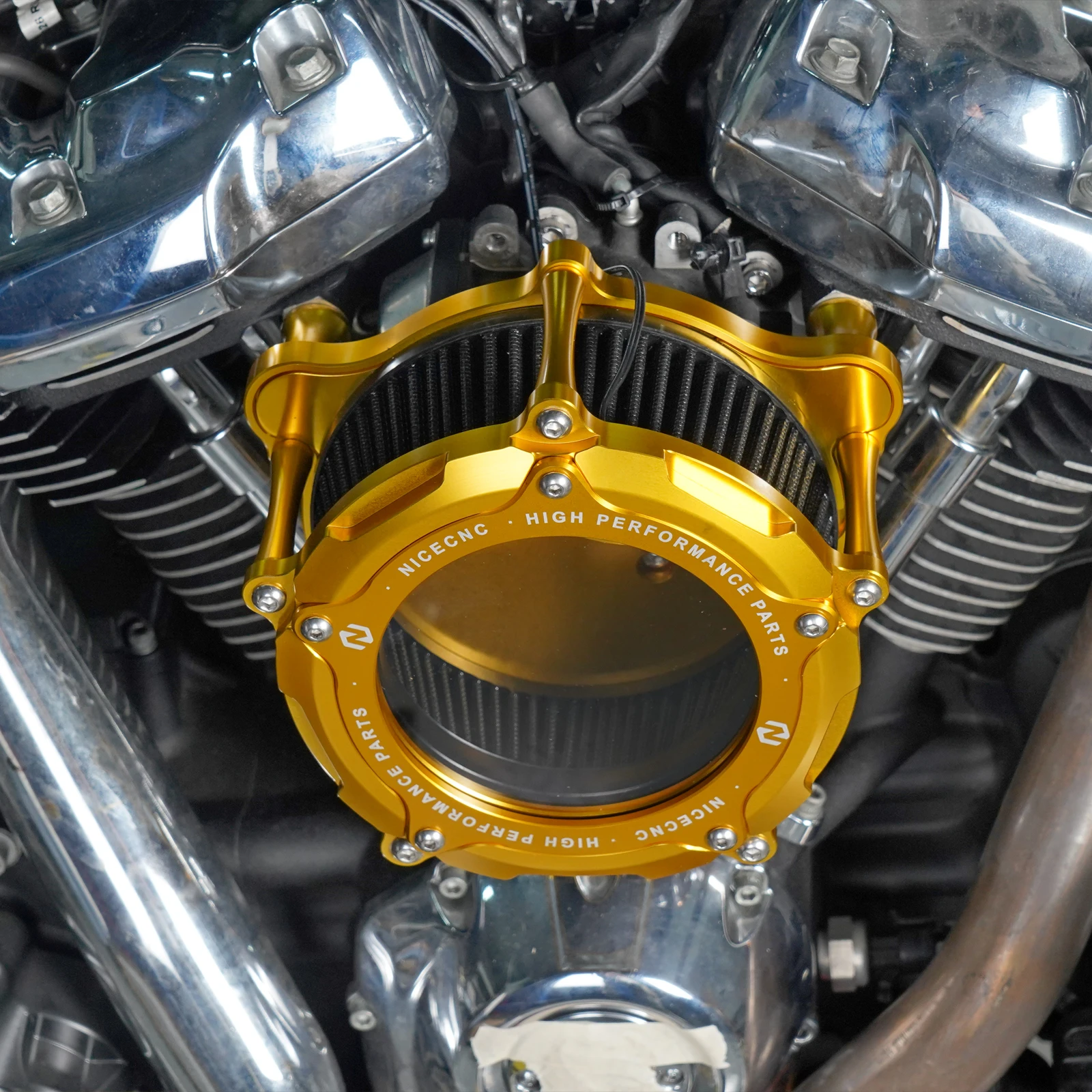 

Motorcycle Air Cleaner Air Filter for Harley Road King/Special Street Glide FLHX/S Road Glide FLTRX/S Ultra Limited 2017-2023