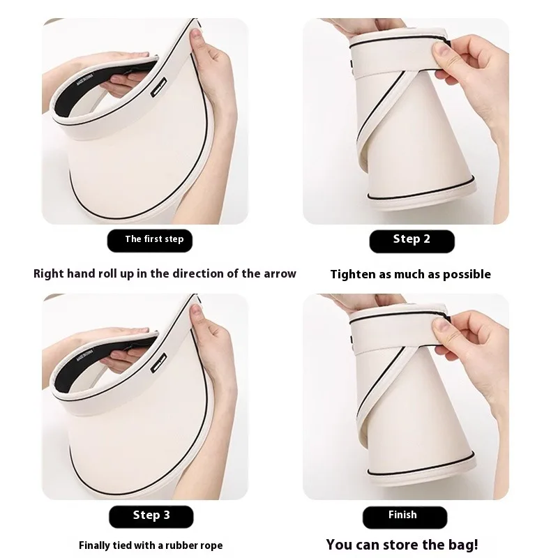 ผู้หญิงฤดูร้อน UV Protection Sun หมวกปีกกว้างพับได้ Breathable หมวกกีฬากลางแจ้งสําหรับขี่จักรยานชายหาดวันหยุดแฟชั่น