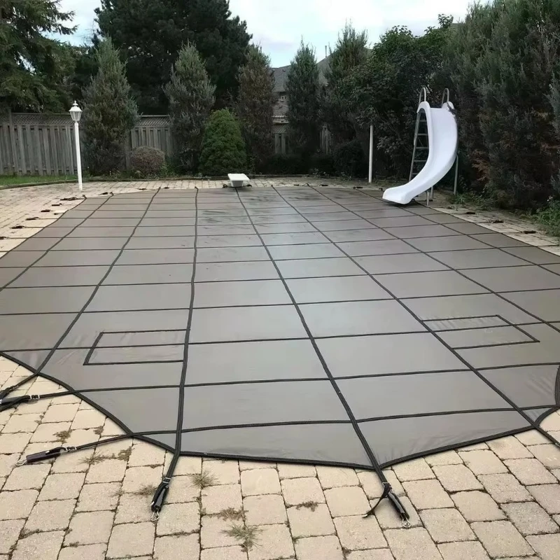 

Сетчатое покрытие для бассейна, защитное покрытие для открытого бассейна, индивидуальное защитное покрытие